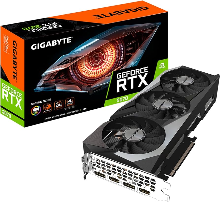 GIGABYTE GeForce RTX 3070 8GB Gaming OC - Used