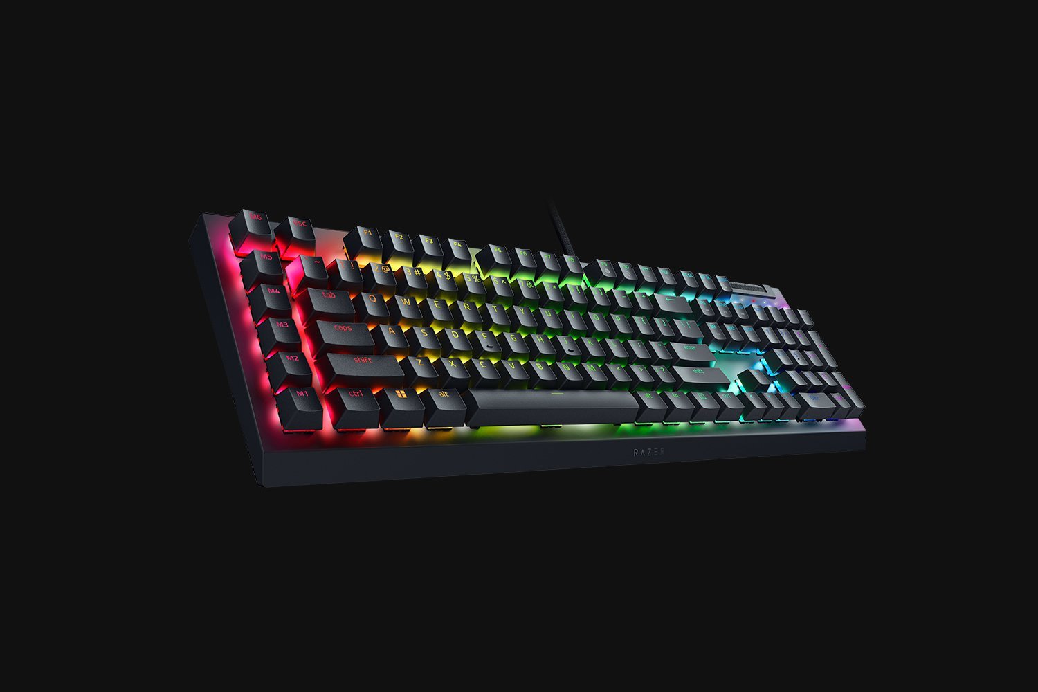 Razer BlackWidow V4 X - Yellow Switch - Skyforge PC